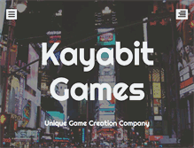 Tablet Screenshot of kayabit.com